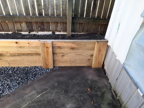 Timber Fencing Brisbane - Retaining Wall